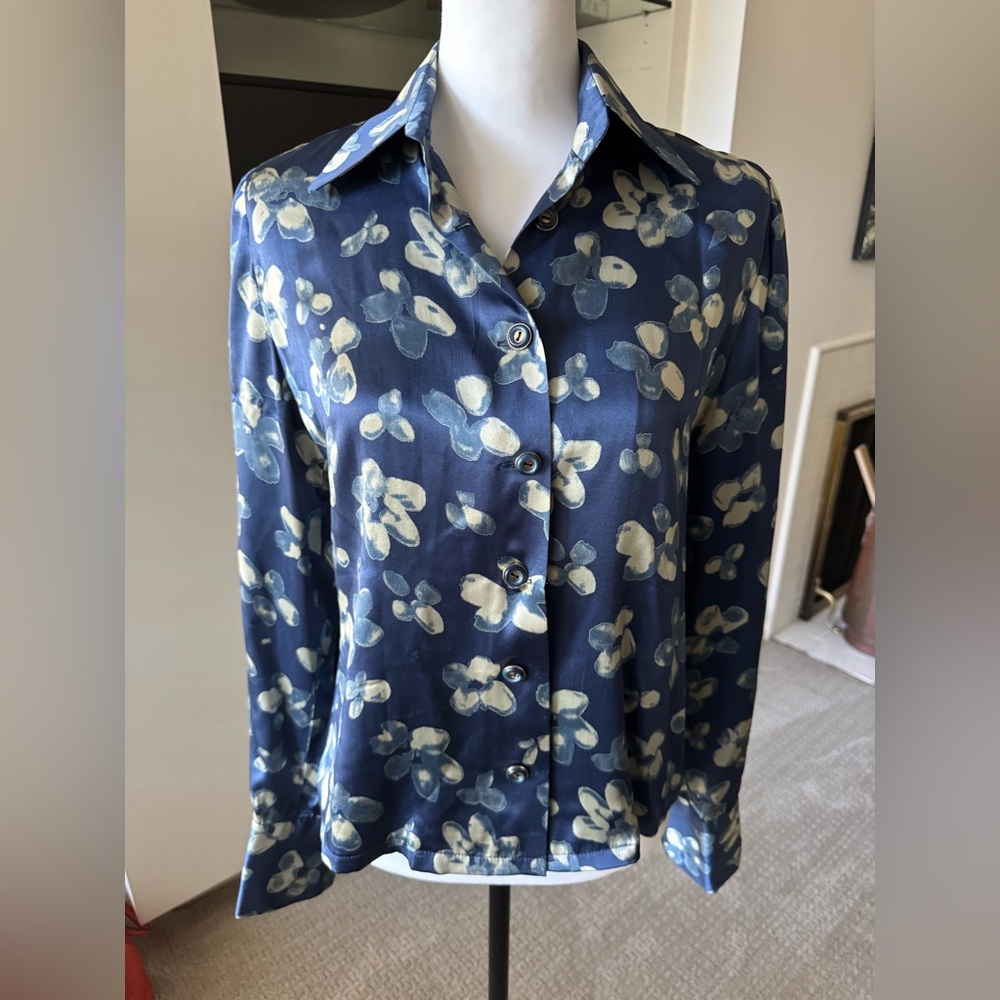 Atelier Silk Blouse — French Tailored Luxury